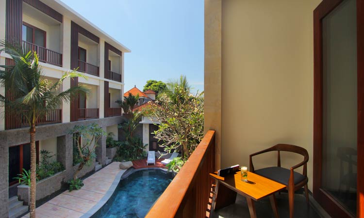 deluxe pool view at akana sanur - the bali channel