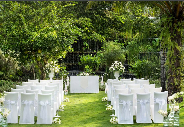 the laguna bali resort - garden wedding venue