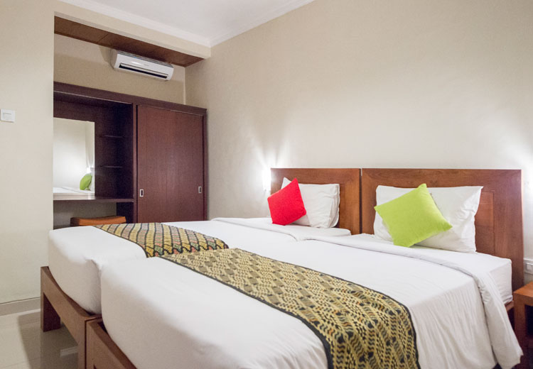 twin bedroom nesa sanur