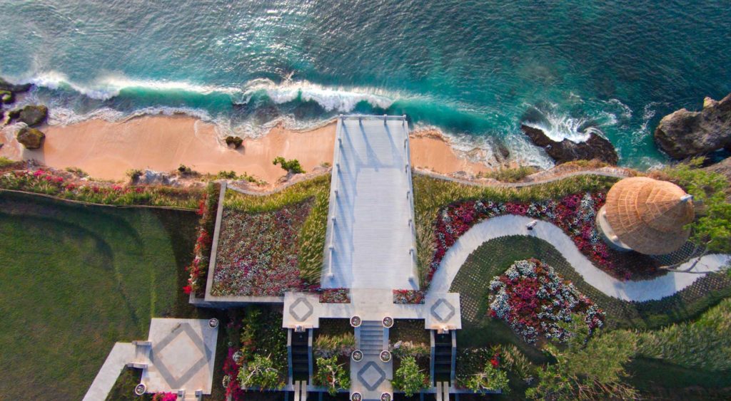 wedding sky at ayana resort bali nusa dua