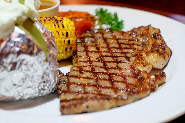 beef menu at arena pub & restaurant sanur