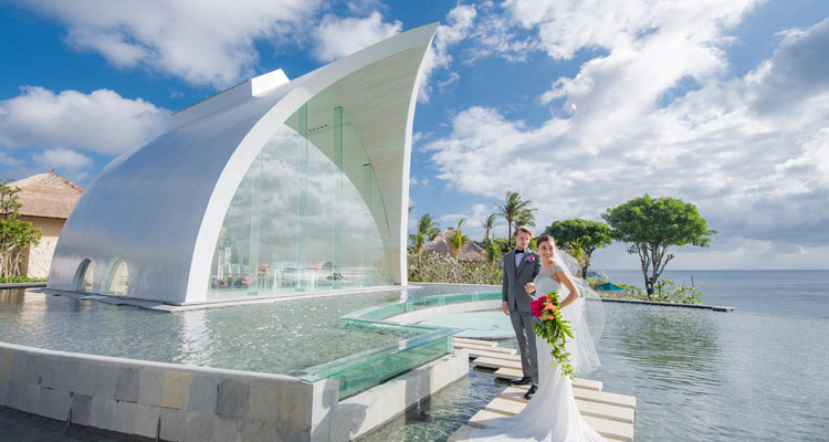 tresna wedding chapel at ayana resort bali