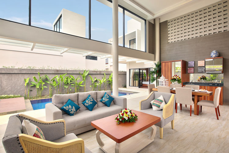 two bedroom villas in nusa dua - bellevue villas