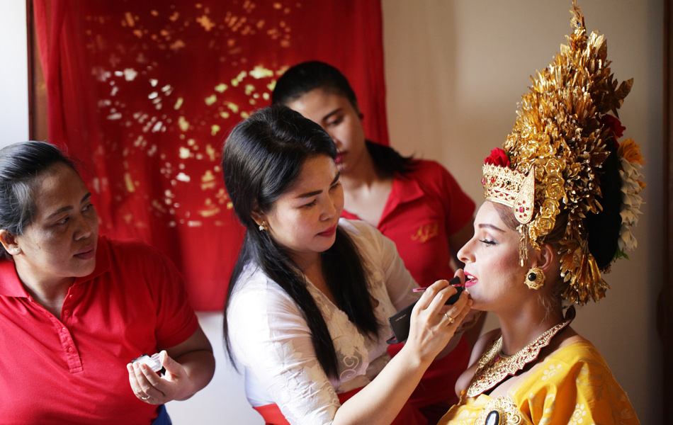 balinese wedding makeup